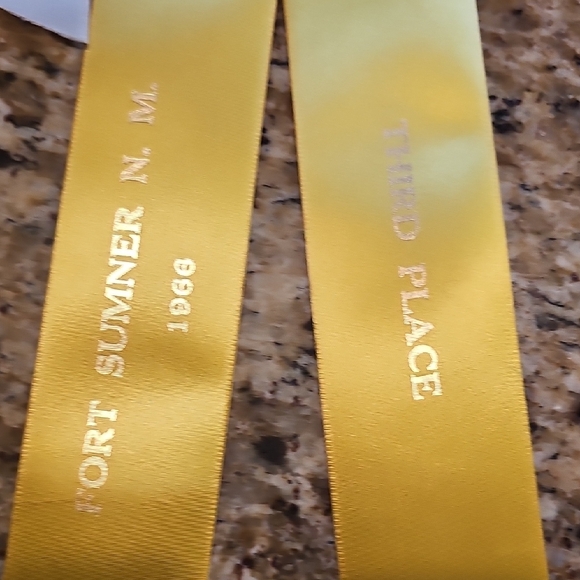 5 Vintage original 1965 1966 Horse Show Rosettes Fort Sumner NM ribbons winners - Picture 11 of 16